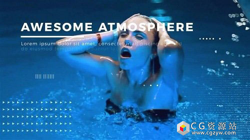 AE模板-时尚产品促销极限运动音乐节创意转换和动态文本动画Event Promo