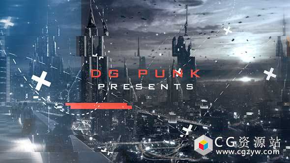 AE模板-现代幻灯片科技感三维视差图片开场 Modern Slideshow