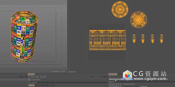 C4D展UV贴图教程 UV Unwrapping in Cinema 4D
