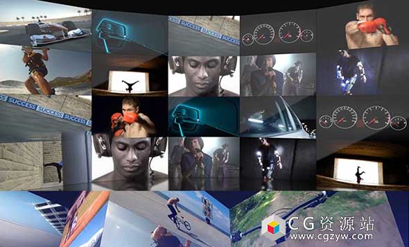 FCPX插件-30组图片照片视频墙拼贴展示预设 ProWall 第二季+教程