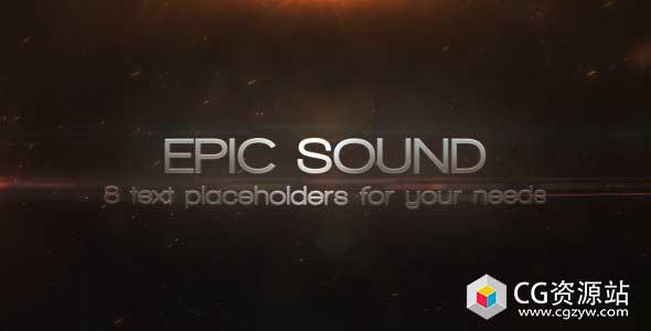 AE模板-动作电影预告片三维文字开场Action Movie Trailer免费下载