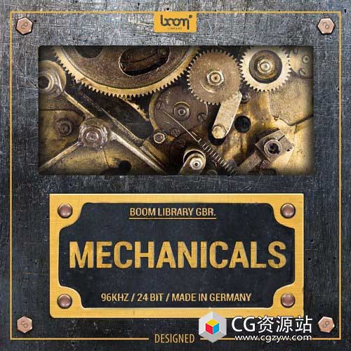 Mechanicals Designed 钢铁工业齿轮转动无损音效