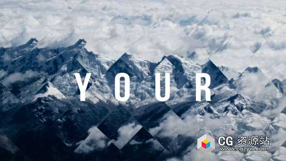 AE模板-时尚动感节奏视频动画片头文字图片开场 Rhythm Stomp Opener