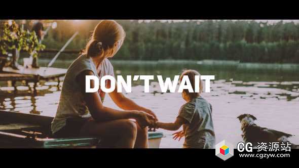 AE模板-动态图片切割时尚片头Sliced Opener