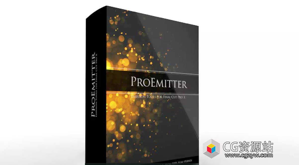 FCPX插件-粒子发射器物体复制插件 PROEMITTER + 使用教程