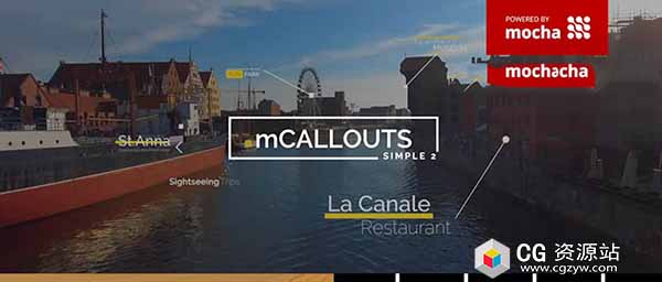 FCPX插件-50种自动跟踪线条呼叫指示线产品文字信息介绍动画 mCallouts Simple 2 + 使用教程
