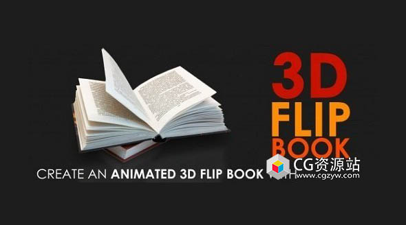 AE脚本-三维书本翻书翻页脚本 Aescripts 3D Flip Book v1.3