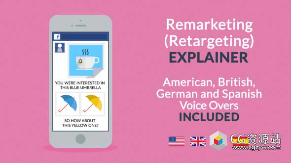 AE模板-营销视频解说网络购物产品宣传介绍MG动画片头