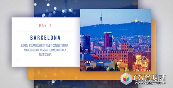 AE模板-干净简洁公司时尚图片展示片头 Simple Presentation