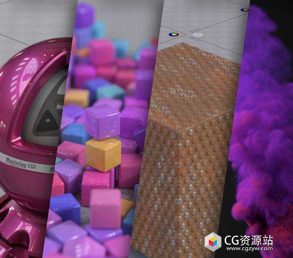 Cinema 4D R18阿诺德渲染器Arnold高级案例视频教程