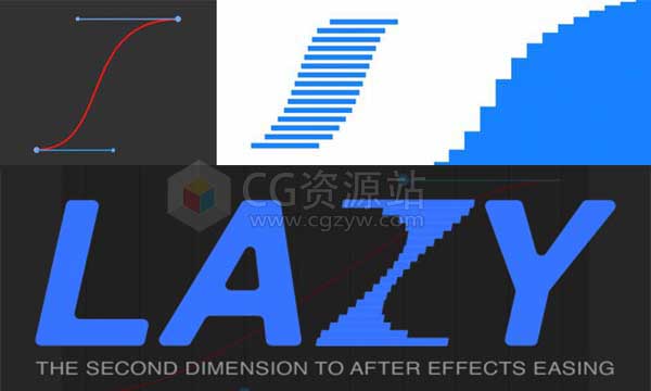 AE脚本-图层排列缓入缓出弹性动画脚本 Lazy – Layer Easer 1.0+使用教程