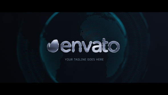 AE模板-未来高科技地球太空字幕金属标题动画futuristic-earth-titles