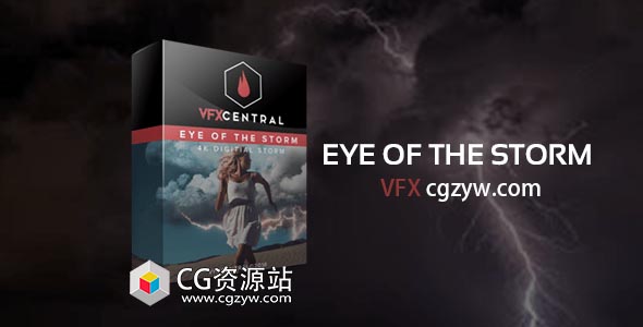 视频素材-20组4K雷云乌云闪电4K高清视频素材(带透明通道)