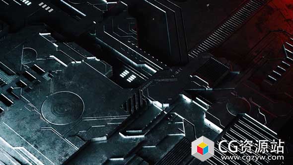 C4D结合JSplacement 制作三维电路板置换位移教程 免费下载