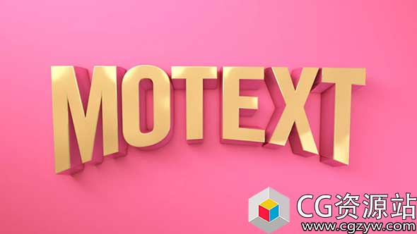 C4D教程-创建3D文本教程Cinema 4D – How to Create Great Looking 3D Text Tutorial