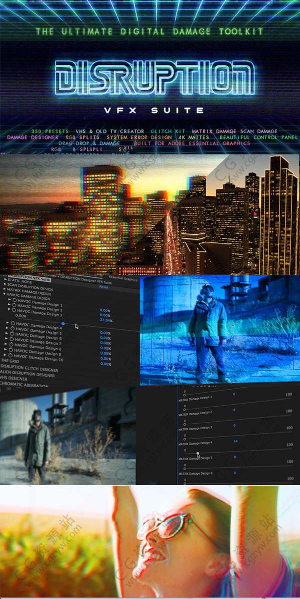 AE/Pr/达芬奇/PS/FCPX视频特效调色预设工具包V19(ffx+3D LUTS) Win/Mac-图片5