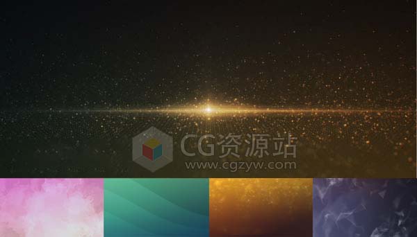 100组循环背景高清视频素材(科技感/纯净/水彩/颁奖粒子/雾玻璃等)