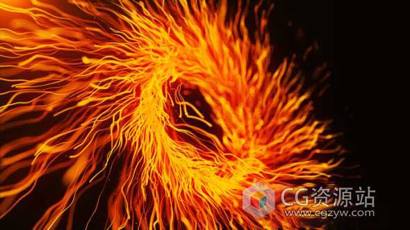 AE教程-Particular旋转粒子放射动画特效教程