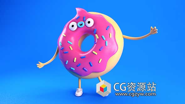 CINEMA 4D 塑料玩具渲染视频教程Cinema 4D – Creating a Realistic Plastic Vinyl Toy Texture Tutorial