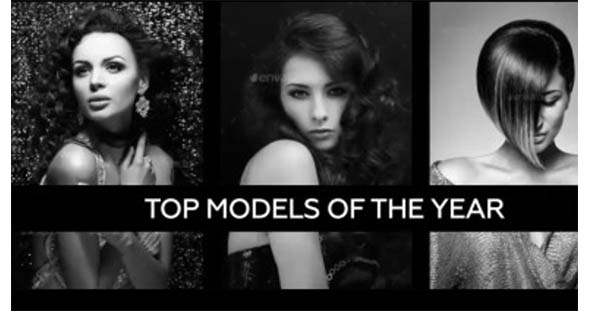 AE模板-现代黑白时尚魅力照片视频宣传片栏目包装-图片1