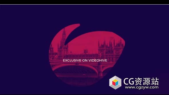 AE模板-快速文字排版图片快闪Logo动画 Stomp Logo Reveal