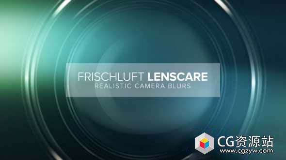 AE/PR插件-镜头景深虚焦模糊插件 Frischluft Lenscare V1.5.5 Win