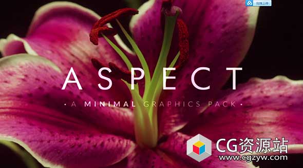 视频素材 -200个4K分辨率小图形人名字幕条图形转场动画