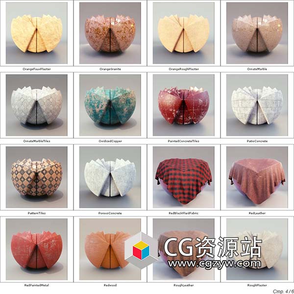 4k分辨率纹理贴图陶瓷砖地面木材布料纹理 ONELVXE PBR