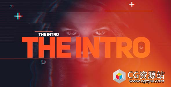 AE模板-快速故障介绍幻灯片图片拼贴片头 Intro