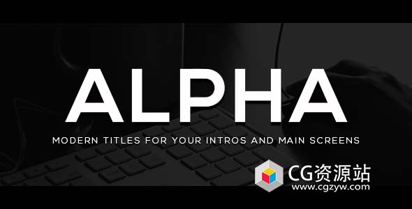 AE模板-21组4K现代企业文字标题动画 Alpha Titles