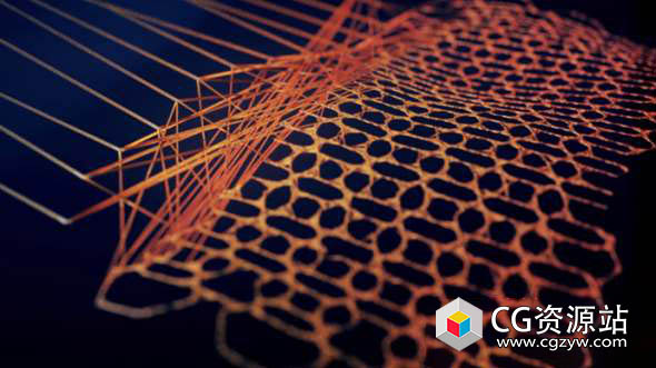 利用X-Particles插件在C4D中制作网状织布动画效果教程