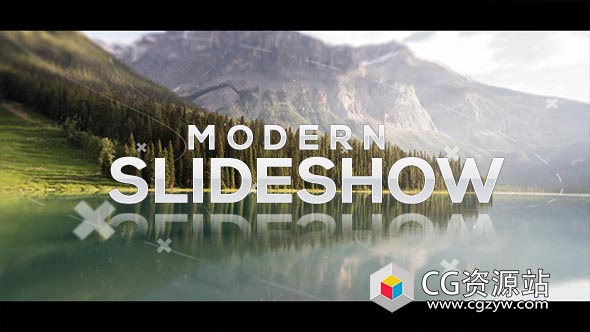 AE模板-电影史诗宣传视差图片幻灯片开场片头