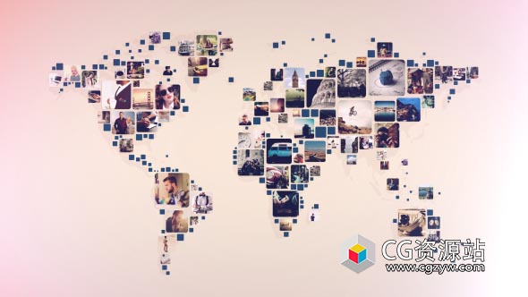 AE模板-E3D三维黄金标志公司片头logo汇聚动画 Corporate Gold Logo