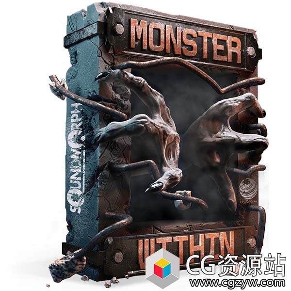 3000+怪物生物攻击声咆哮巨人脚步咕噜声尖叫无损音效