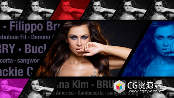 AE模板-时尚时装表演栏目包装视频片头 Fashion Week