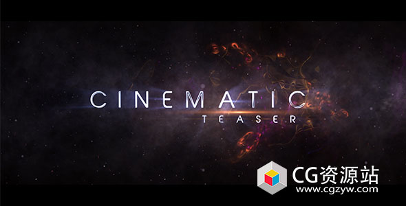AE模板-史诗电影动态预告片文字标题宣传 Teaser