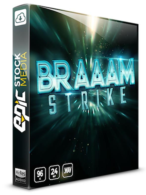 电影游戏预告片声音库音效集合Epic Stock Media – BRAAAM Strike (WAV)