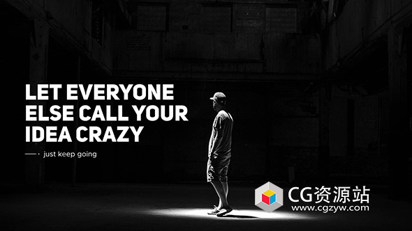 AE模板-创意艺术文字标题动画 Different Minimal Art Titles