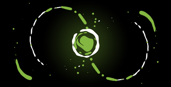 AE模板-动态快速液体标志Logo动画 Liquid Logo