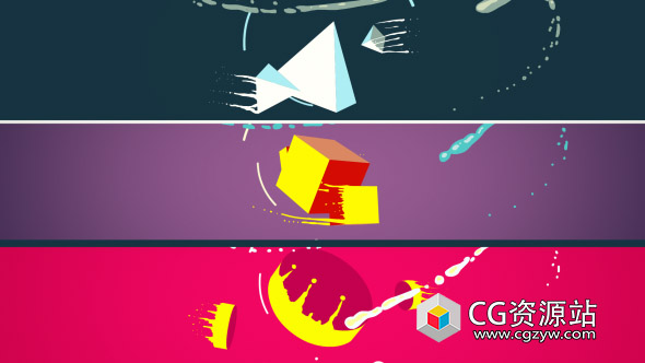 AE模板-照片幻灯片快速开场片头 Short Opener