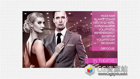 AE模板-多彩优雅时尚风格图片栏目包装 Solid Fashion