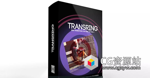 FCPX插件-圆环图形转场 TRANSRING