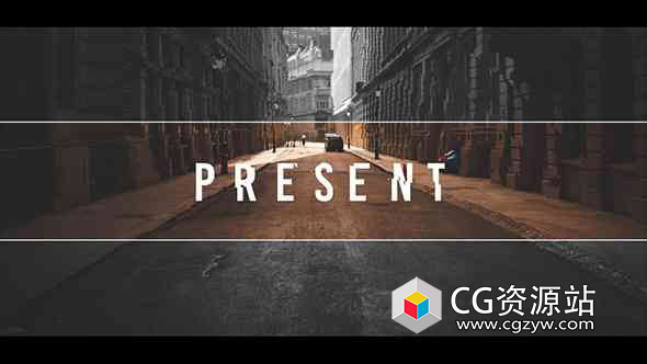 AE模板-现代公司宣传视频片头节奏感视差图片开场 Stomp Clap Opener