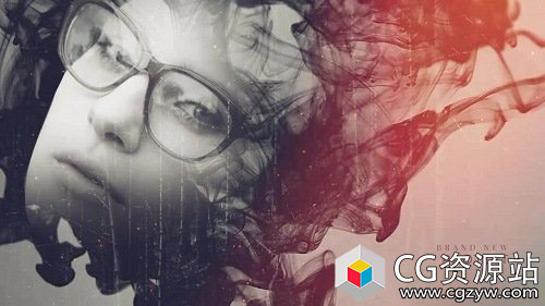 PR模板-大气水墨散开电影标题Ink Cinematic Titles