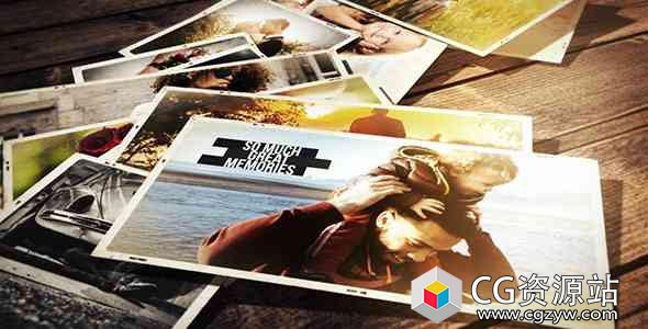 AE模板-美好回忆相册照片幻灯片Wonderful Memories Photo Slideshow