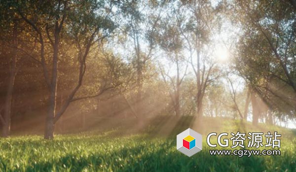 Octane渲染器创建自然体积光效果C4D教程