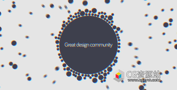 AE模板-简洁创意图形公司企业MG动画片头