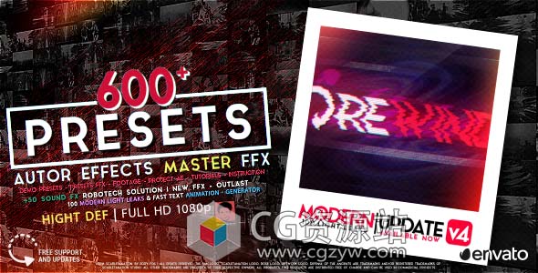 AE模板-600+视频或电影特效预设影视包装大合集-图片1