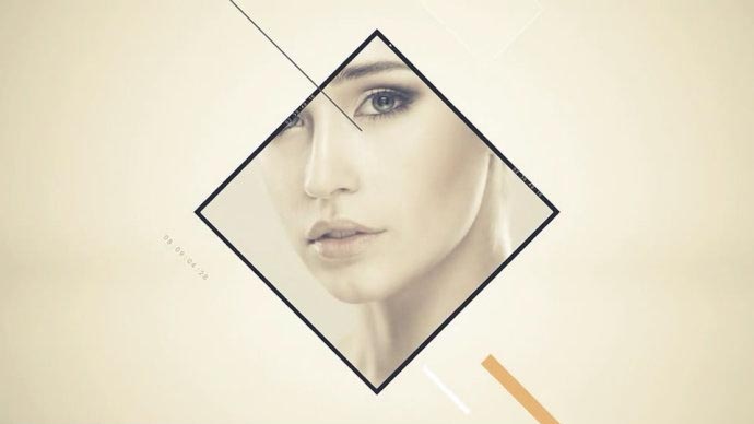 AE模板-优雅时尚玻璃质感图片包装片头 Modern Slideshow