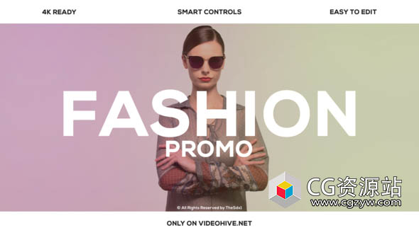 AE模板-时尚促销视频包装宣传片 Fashion Promo